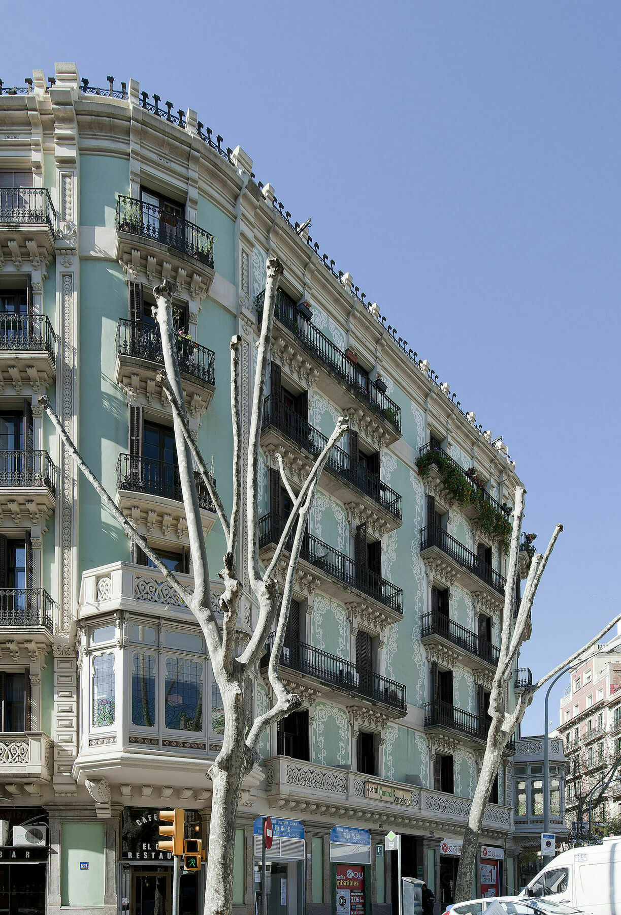 Hostal Central Barcelona Luaran gambar